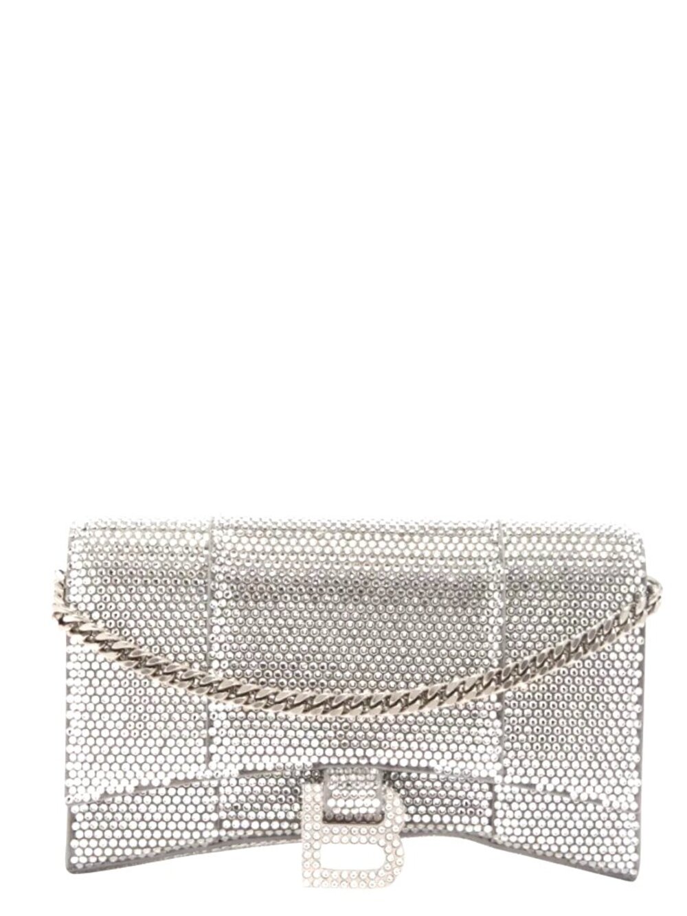 Balenciaga Hourglass crystal-embellished cross-body bag New